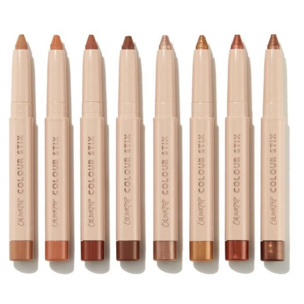Colourpop In The Bare 8PC Neutral Colour Stix Vault Eyeshadow Crayons New in Box